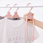 new product Multi-functional plastic clothes hanger folding,magic hangers for clothes