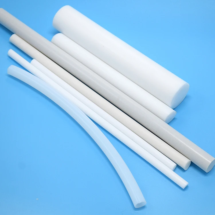 Virgin Extruded Ptfe Round Bar Solid Plastic Rod Buy Solid Plastic