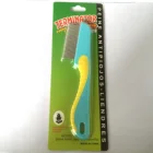 Innovative Assorted Color Anti Slip Handle Stainless Steel Teeth Child Lice Nit Tick Louse Flea Removing Cleaning Comb