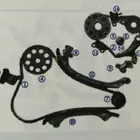 Graphic Customization Trucks Kit Timing Chain LYC 2.7L 2TR-FE 4CYL TACOMA TRUCKS 2005-2010 4RUNNER TIMING CHAIN KIT