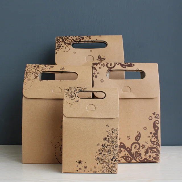 bag cut tea coffee food packaging wedding door gift paper bags