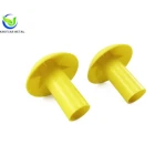 Plastic Rebar 8-16mm Customize Brand Pipe Accessory Plastic Mushroom Rebar Cap For Construction Safety