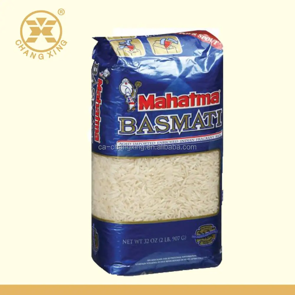 Basmati Rice Bag Made In China,Customized Design Food Packaging Bag,Bag