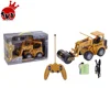 Plastic Engineering Vehicles Rc Construction Toy Trucks Excavator Toy For Kids