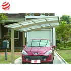 Customized hot-sale garden carport used aluminum car shelter