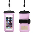 China Wholesale Durable REACH PVC Boating Mobile Phone Case Waterproof Bag