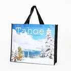 popular big beach bag laminated in china