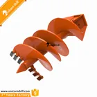 Factory Hard 400mm 35crmo Single Soil And Cutter Bit Rotary Drilling Rig Clay Rock Auger