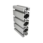 Silver Anodized T5 Extrusion 6063 Curtain Wall Aluminum Handrail Profile Mount Angle Corner Brackets