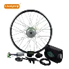 Quick Install 700C Wheel Bafang Electronic Hub Motor Electric Bike Conversion Kit with Battery