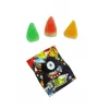 Small Christmas Cap Shaped Gummy Candy Sugar Coated Jelly Candy