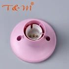 Wholesale Decorative B22 Pink Round Light Bulb Electric bakelite lamp sockets
