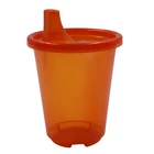 Real edible colorful disposable cup party cup with lid