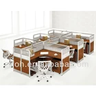 L Shaped Office Cabin Partition Brand New Design (FOH36-06)