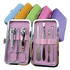 7pcs Manicure Pedicure Set, Stainless Steel Nail Care Tool Sets Kit, Beauty Tools Set with Cases