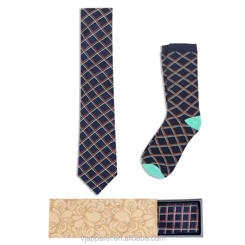 matching tie and socks
