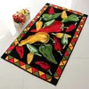 Nylon latex back kitchen floor mat/rug