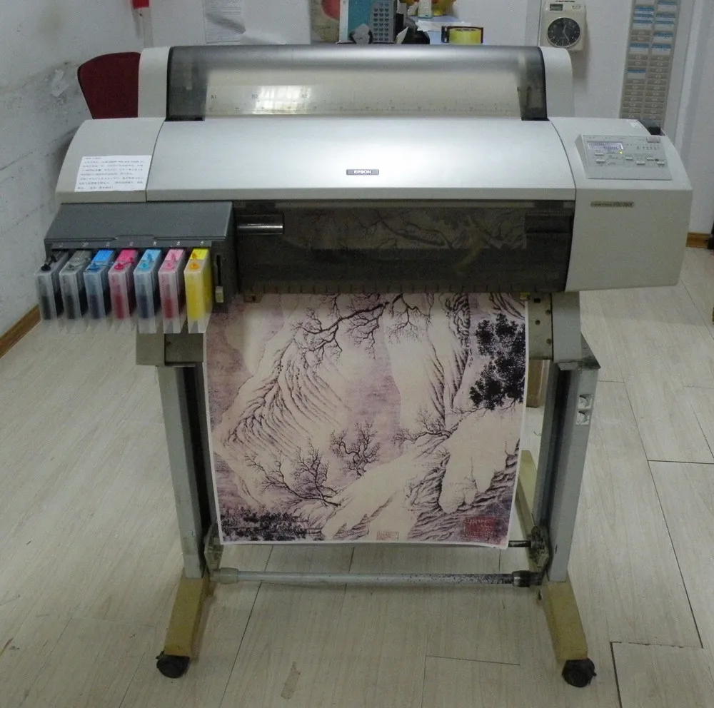 Used Roll to Roll Plotter Printing Machine 7600 for Heat Transfer Papar Printing