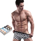 Free sample custom colour adult males boxer briefs wholesale men sexy underwear mens trunks