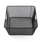Eco-Friendly OEM cheap small desktop square paper storage basket