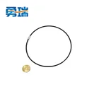 OEM High quality coated 2.0mm flexible keychain steel metal key ring wire cable tag with screw