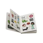 Recycled custom educational cartoon pictures kids story board book printing