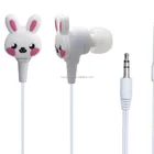 Wholesale Cute cartoon animal sports cat earphone with custom design and clear sound for kids and girls