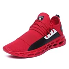 New Breathable Lightweight Mesh Sports Running Sneakers Shoes for Men with Plus Size