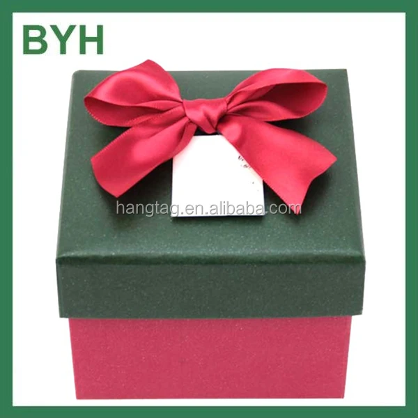 bow tie packaging doll gift paper box for christmas