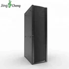 19"Black 42U 1000kg Static Loading Server Rack Network Cabinet