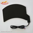 Black Silicone Rubber Heater For Tyre Heating
