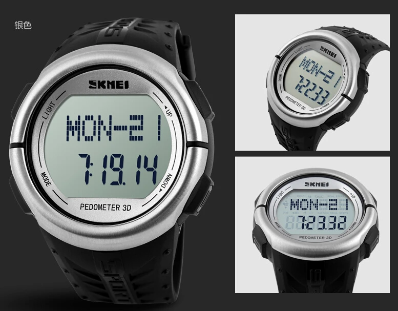 analog heart rate watch