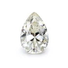 合成卸売モアッサナイト結婚セット IJ 色 3ct 梨カット Moissanites ダイヤモンド