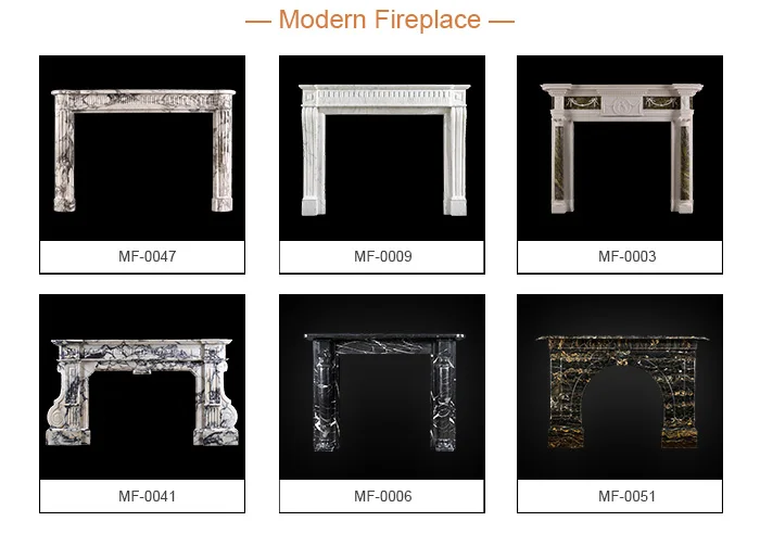 PFM white marble stone fireplace antique marble fireplace