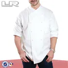 Wholesale Quality Cotton White Chef Coat,Short Sleeves Chef Uniform