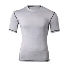 Sports Compression Clothing Design Your Own Rash Guard Short Sleeve Sport T-Shirt