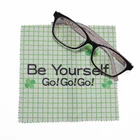 Customized printed Microfibra /microfiber glass cleaning cloth