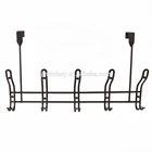 Metal Towel Rack / Bathrobe / Clothes Hook Above Decorative Door