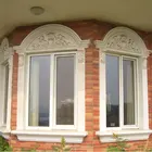 Good quality durable special white cement windows for home decoration