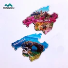 custom tourist souvenir resin soft fridge magnet
