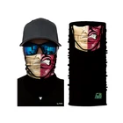 Ginzeal 2019 Accept OEM fashion mask with reflective stripe sport outdoor sun protection merly headwear colorful bandana