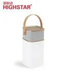 Wireless waterproof portable bluetooth speaker with night light