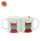 Promotional Christmas Series New Design 11oz Ceramic Mug with Decal