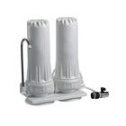 Household water filter system 2 stage counter top water filter water purifier counter top