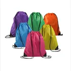 custom nylon drawstring bag nylon backpack drawstring backpack Eco bag for shopping