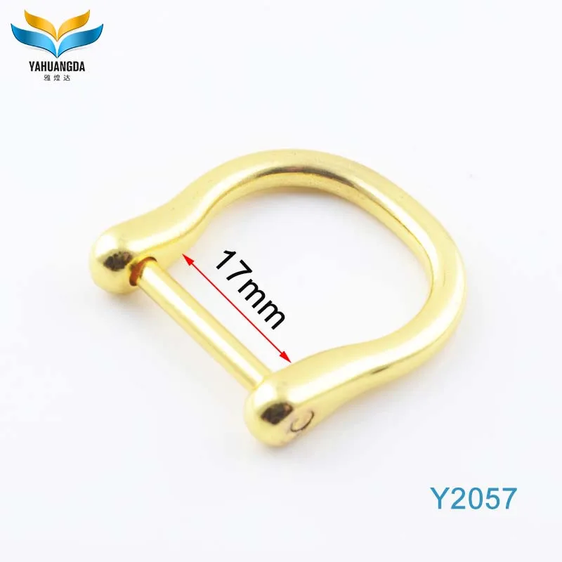 zinc alloy fashion heart-shaped metal D ring