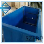 FRP fish farm tank, fiberglass aquaculture tanks