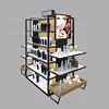 High Quality Makeup Display Rack Cosmetic Gondola Shelving