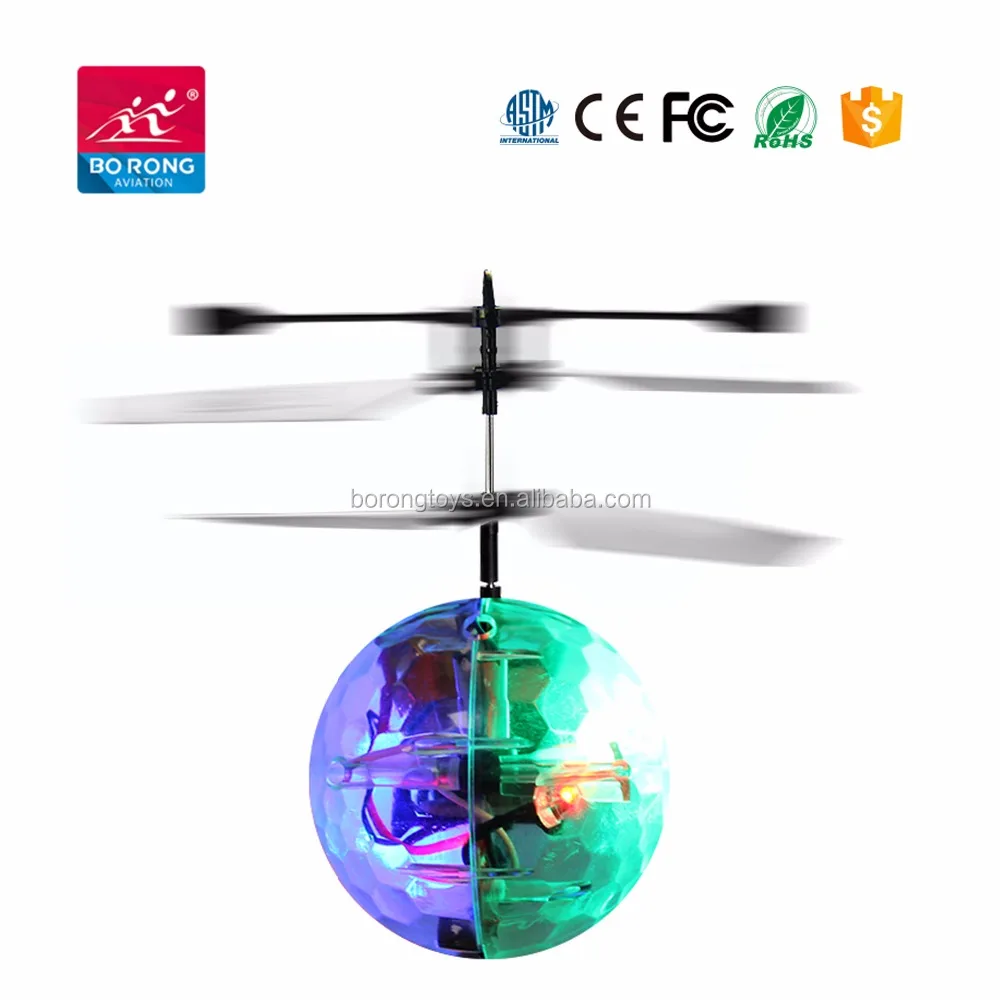 induction flying ball helicopter