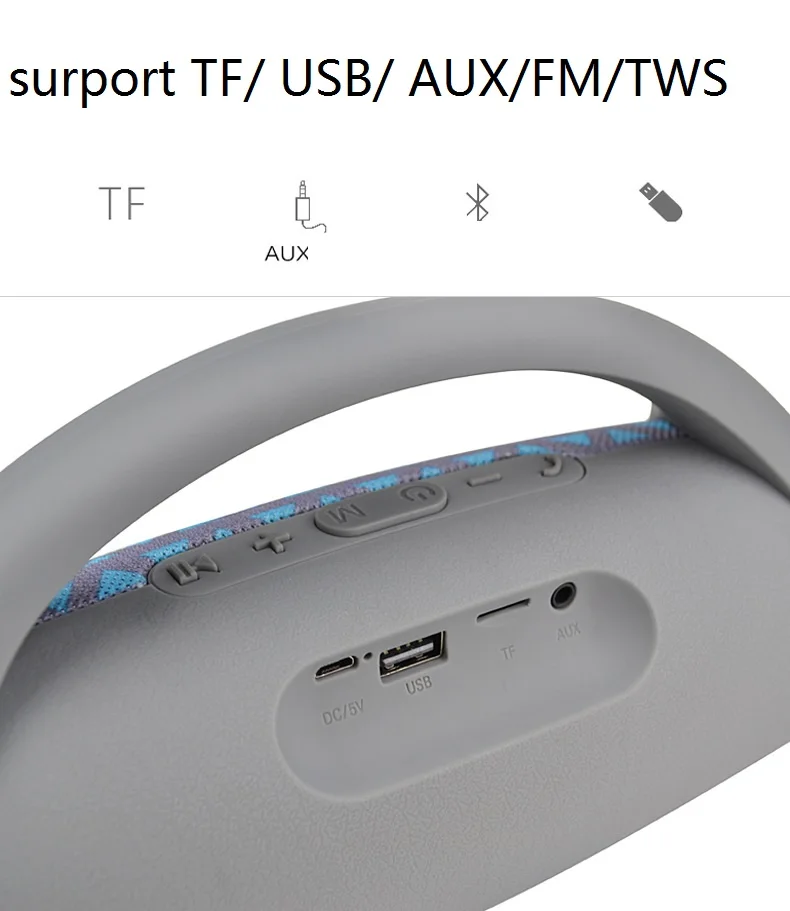 Bocina factory usb radio mp3 mini altovoz power bass subwoofer amplifiers portable wireless speaker - ANKUX.COM